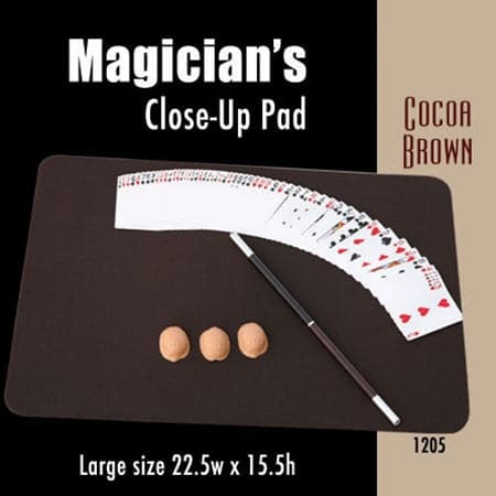 Large Size Close-up Pad (Cocoa Brown) 22.5  x 15.5