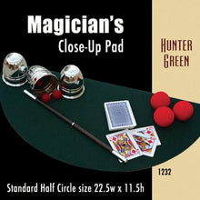  Standard Half Circle Close-up Pad (Hunter Green) 22.5 x 11.5