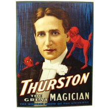  Paper Canvas Series - Thurston The Great Magician Poster
