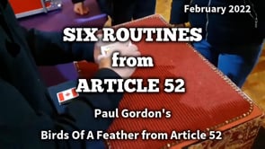 Article 52 by Paul Gordon - Book