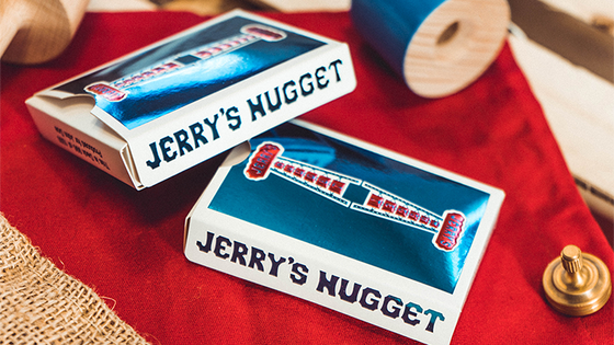 Vintage Feel Jerry's Nuggets (Blue Foil) Playing Cards