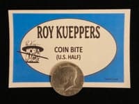  Coin Bite Half Dollar by Roy Kueppers