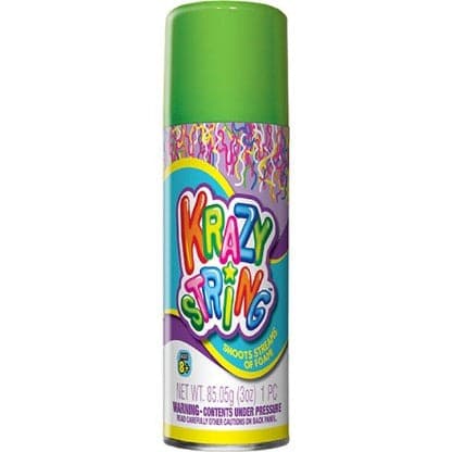 Krazy Silly String (3oz, 1 can) by Ja-Ru