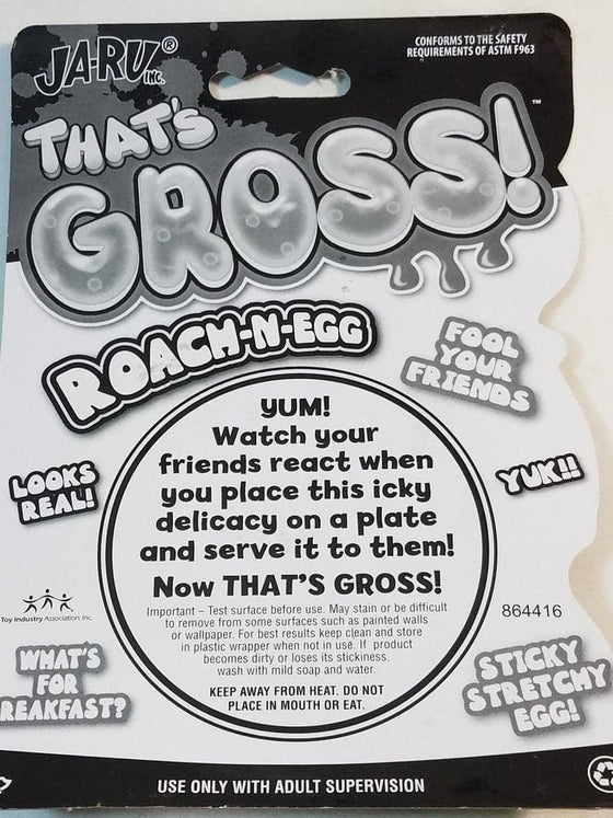 That's Gross! Roach N Egg by Ja-Ru