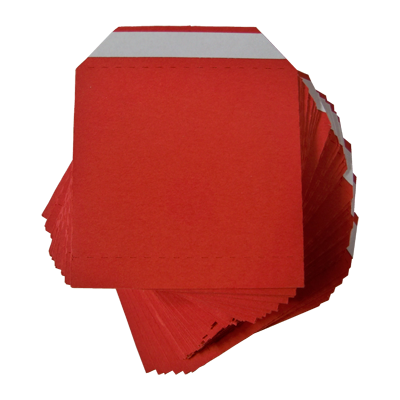 Nest of Wallet Refill Envelopes 50 units (Red no Window)