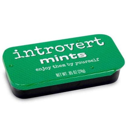 Introvert Mints by Archie McPhee