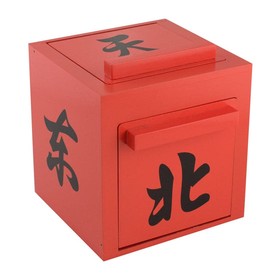 Mandarin Mirror Box - Red