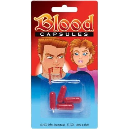 Fake Blood Capsules by Loftus