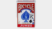  Bicycle Jumbo Index (Red) One Way Forcing Deck