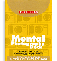  Mental Photo Deck Bicycle (Red)