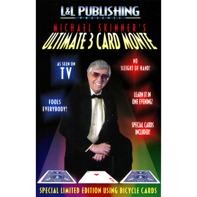 Michael Skinner's Ultimate 3 Card Monte (Blue) - Trick