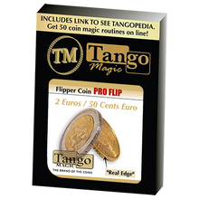  Flipper Coin Pro 2 Euro/50 cent Euro by Tango -Trick (E0079)