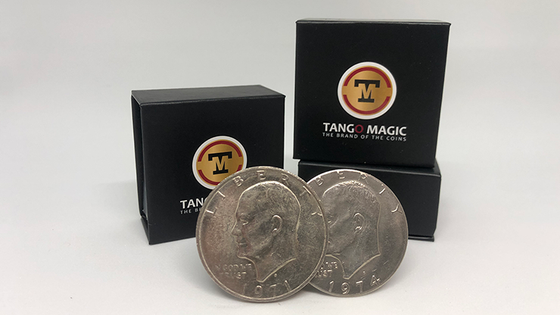 Tango Ultimate Coin (T.U.C)(D0109) Eisenhower Dollar with instructional DVD by Tango - Trick