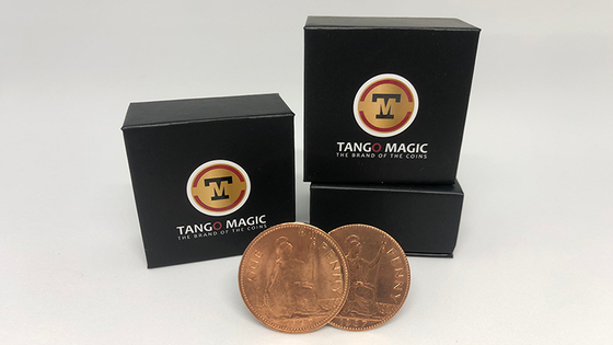Tango Ultimate Coin w/DVD(T.U.C)(D0111) English Penny by Tango - Trick