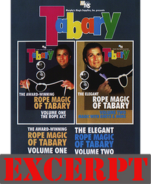  Ring & Rope video DOWNLOAD (Excerpt of Tabary (1 & 2 On 1 Disc), 2 vol. combo, DVD)