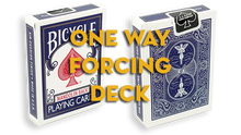  Assorted Mandolin Blue One Way Forcing Deck (assorted values)