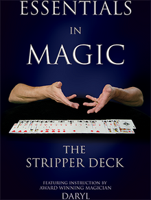  Essentials in Magic - Stripper Deck - English video DOWNLOAD