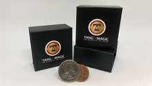  Tango Ultimate Coin (T.U.C) Quarter/Penny (D0127) with instructional DVD by Tango - Trick