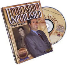  Published & Unpublished by Meir Yedid DVD