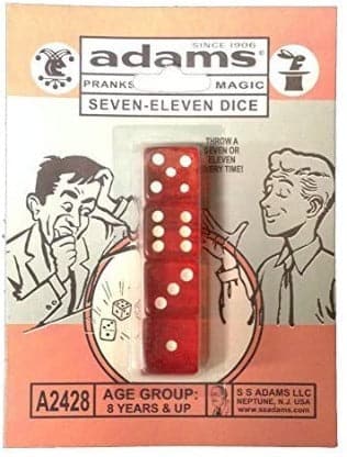 Seven-Eleven Dice by SS Adams