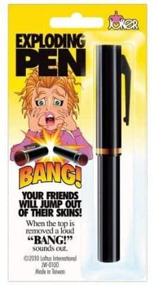 Exploding Pen by Joker