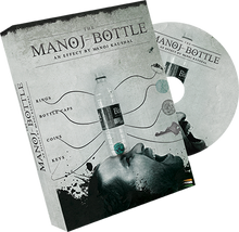  Manoj Bottle (DVD & Gimmicks) by Manoj Kaushal - Trick