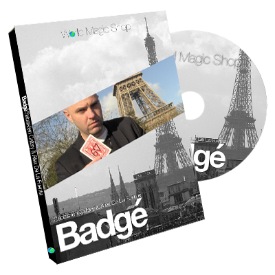 Badge (DVD and Gimmick) by Alexis De La Fuente and Sebastien Calbry - DVD