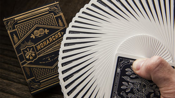 Monarch Playing Cards (Blue) by theory11