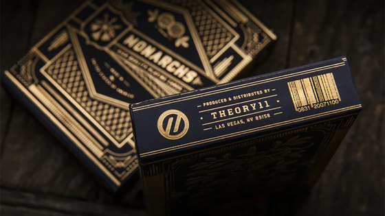 Monarch Playing Cards (Blue) by theory11