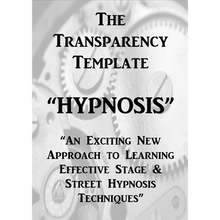  The Transparency Template by Jonathan Royle - eBook DOWNLOAD