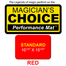  Standard Close-Up Mat (RED - 10.5x15.5) by Ronjo - Trick