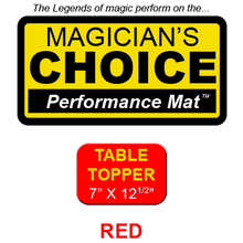  Table Topper Close-Up Mat (RED - 7x12.5) by Ronjo - Tric