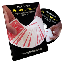  Professional Card Forcing by Paul Gertner - DVD