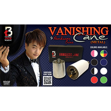  Vanishing Cane (Metal / Red & White Stripes) by Handsome Criss and Taiwan Ben Magic - Tricks