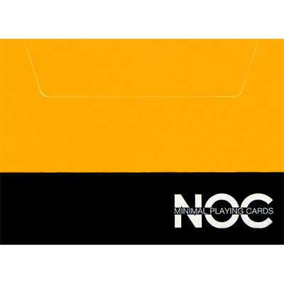 Noc Yellow Minimal Playing Cards