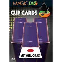  Cup Cards (DVD and Gimmick) by Will Gray and Magic Tao - DVD