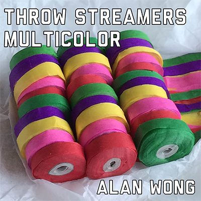 Throw Streamers Multi (30 Head / 10 pk.) by Alan Wong - Trick