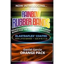  Joe Rindfleisch's Rainbow Rubber Bands (Daniel Garcia - Orange Pack  ) by Joe Rindfleisch - Trick