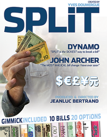  Split (Gimmicks and Online Instructions) by Yves Doumergue and JeanLuc Bertrand - Trick