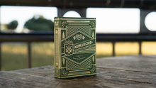  Monarch Playing Cards (Green) by theory11