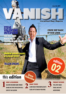  VANISH Magazine June/July 2012 - Steve Valentine eBook DOWNLOAD