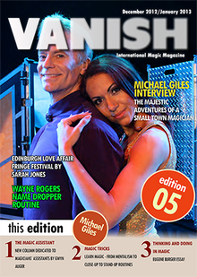  VANISH Magazine December 2012/January 2013 - Michael Giles eBook DOWNLOAD