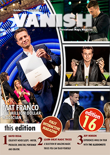  VANISH Magazine October/November 2014 - Mat Franco eBook DOWNLOAD