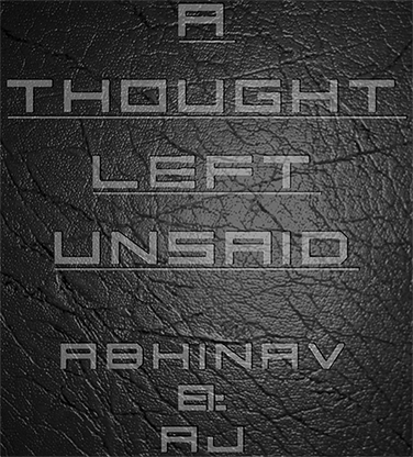 A Thought Left Unsaid by Abhinav Bothra & AJ eBook DOWNLOAD