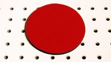  Round Mini Mat (Red) by Ronjo Magic