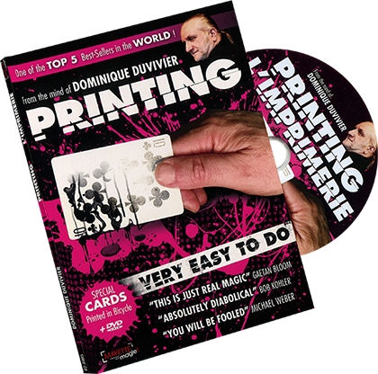 Printing 2.0 with New Ending (DVD and Gimmicks) by Dominique Duvivier - DVD