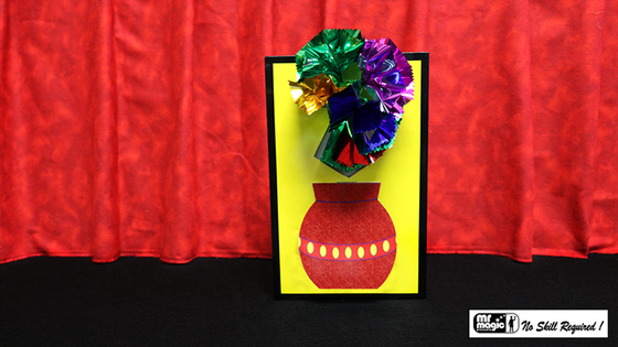 3D Flower Bouquet Blooming Vase by Mr. Magic - Trick