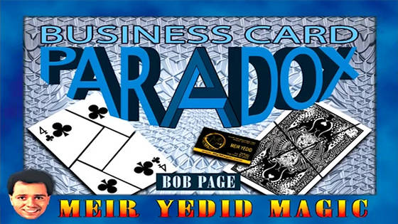 Business Card Paradox by Bob Page