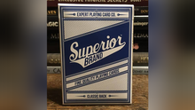  Superior (Blue) NEW Playing Cards by Expert Playing Card Co