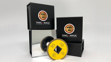  Dollar Size Chinese Coin (Black and Yellow) by Tango (CH035)